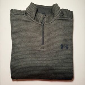 Under Armour Dark Green Golf Pullover